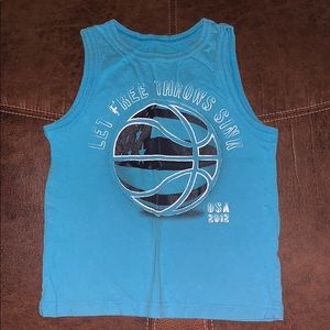 Boys basketball muscle shirt